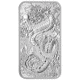 Pre-Owned 2024 Australian Dragon Rectangular 1oz Silver Coin - VAT Free
