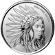 Scottsdale Buffalo Girl 1oz Silver Round