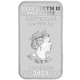 Pre-Owned 2023 Australian Dragon 1oz Silver Rectangular Coin - VAT Free