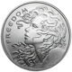 Pre-Owned Freedom Girl 1oz Silver Round - Mixed Dates