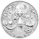 Pre-Owned 2024 Australian Lunar Dragon 1oz Silver Coin - VAT Free