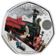 Pre-Owned 2022 UK Hogwarts Express 50p Proof Silver Coin - VAT Free