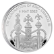 Pre-Owned 2023 UK Coronation of King Charles III £5 Proof Silver Coin - VAT Free