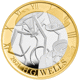 Pre-Owned 2021 UK H.G. Wells £2 Proof Silver Coin Cover - VAT Free