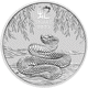 Pre-Owned 2025 Australian Lunar Snake 1/2oz Silver Coin - VAT Free
