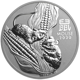 Pre-Owned 2020 Australian Lunar Mouse 5oz Silver Coin - VAT Free
