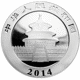 Pre-Owned 2014 Chinese Panda Colourised 1oz Silver Coin - VAT Free