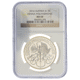 Pre-Owned 2014 Austrian Philharmonic 1oz Silver Coin - NGC Graded MS69 - 3860097-093 - VAT Free