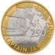 Pre-Owned 2018 UK Captain James Cook's Voyage of Discovery £2 Proof Silver Coin - Damaged Box - VAT