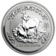 Pre-Owned 2003 Australian Lunar Goat 2oz Silver Coin - VAT Free