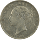 Pre-Owned 1876 UK Victoria Half Crown Silver Coin - VAT Free