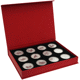 Pre-Owned Australian Lunar Series II Silver 12-Coin Collection - VAT Free