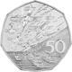 Pre-Owned 1994 UK D-Day Commemorative 50p Piedfort Proof Design Silver Coin - VAT Free