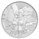 Pre-Owned 2021 Tuvalu The Simpsons 1oz Silver Coin - VAT Free