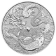 2023 Australian Chinese Myths and Legends Dragon and Koi 1oz Silver Coin