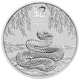 Pre-Owned 2025 Australian Lunar Snake 1oz Silver Coin - VAT Free