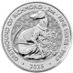 2025 UK Tudor Beasts Greyhound of Richmond 2oz Silver Coin