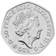 Pre-Owned 2020 UK Tales of the Earth: Megalosaurus 50p Proof Silver Coin - VAT Free