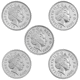 Pre-Owned 2003-2007 UK Bridges £1 Proof Silver 5-Coin Set - VAT Free