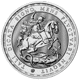 Pre-Owned UK St George and the Dragon 1oz Silver Coin - Mixed Dates - VAT Free