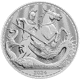 Pre-Owned UK St George and the Dragon 1oz Silver Coin - Mixed Dates - VAT Free