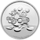 Pre-Owned 2023 Niue Disney Mickey Mouse and Donald Duck 1oz Silver Coin - VAT Free