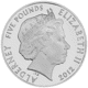 Pre-Owned 2012 Alderney Queen Elizabeth II Diamond Jubilee £5 Proof Silver Coin - VAT Free