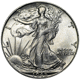 Pre-Owned 1945 USA Walking Liberty Half Dollar Philadelphia Mint Silver Coin - VAT Free