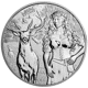 Pre-Owned 2023 Germania Valkyries: Ostara 1oz Silver Coin - VAT Free