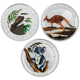 Pre-Owned 2015 Australian Outback Colourised 1/2oz Silver 3-Coin Set - VAT Free