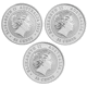 Pre-Owned 2015 Australian Outback Colourised 1/2oz Silver 3-Coin Set - VAT Free