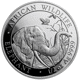 Pre-Owned Somalian Elephant 1/2oz Silver Coin - Mixed Dates - VAT Free