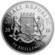 Pre-Owned Somalian Elephant 1/2oz Silver Coin - Mixed Dates - VAT Free