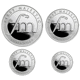 Pre-Owned USA First Majestic Mayan Silver 4-Round Set