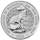 Pre-Owned 2025 UK Tudor Beasts The White Greyhound of Richmond 2oz Silver Coin - VAT Free