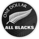 Pre-Owned 2011 New Zealand All Blacks 1oz Proof Silver Coin - VAT Free