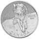 Pre-Owned 2013 Canadian Wolf $20 Silver Coin - VAT Free