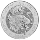 Pre-Owned 2024 UK Tudor Beasts Seymour Unicorn 10oz Silver Coin - VAT Free 