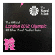 Pre-Owned 2012 UK London Olympics £5 Piedfort Proof Silver Coin - VAT Free