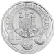 Pre-Owned 2011 UK Capital Cities Edinburgh £1 Proof Silver Coin - VAT Free