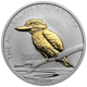 Pre-Owned 2007 Australian Kookaburra 1oz Gilded Silver Coin - VAT Free