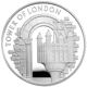 Pre-Owned 2020 Tower of London: The White Tower £5 Piedfort Proof Silver Coin - VAT Free