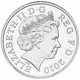 Pre-Owned 2010 UK Capital Cities: Belfast £1 Piedfort Proof Silver Coin - VAT Free