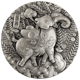 Pre-Owned 2015 Chinese Lunar Goat 80g Silver Medal