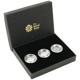 Pre-Owned UK 'The Windsor Silver Sixpence' 3-Coin Collection - VAT Free