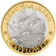 Pre-Owned 2020 UK 400th Anniversary Mayflower Voyage £2 Proof Silver Coin - VAT Free