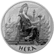 Pre-Owned 2022 Tuvalu Gods Of Olympus Hera 1oz Silver Coin - VAT Free