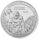 Pre-Owned 2022 Congo Prehistoric Life Gigantopithecus 1oz Silver Coin - VAT Free