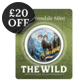 Scottsdale Mint The Wild: Bighorn Sheep Colourised Certi-Lock 1oz Silver Round