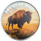 Scottsdale Mint The Wild: American Bison Colourised Certi-Lock 1oz Silver Round*